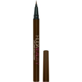 Huda Beauty - Life Liner Quick ‘n Easy Precision - Liquid Liner - Life Liner Quick N'easy Love Fest Brown - For Women - Brun