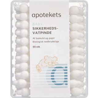 Apotekets Sikkerhedsvatpinde 55 stk.