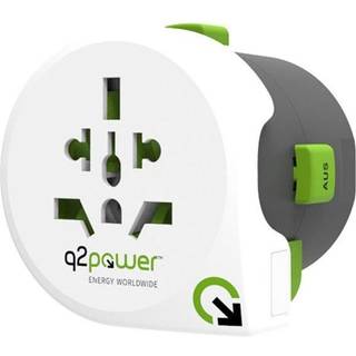 Q2Power Qplux Europe 3in1 Rejseadapter