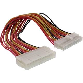ATX strømkabel 24 Pin han til 24 Pin hun - 20 cm