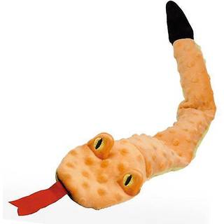 Plush legetøj til hunde Gloria Dogmonsters Orange 100 % polyester Slange 65 x 5 x 6 cm