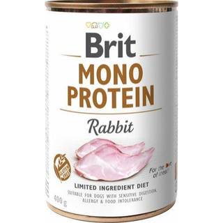 Brit Mono Protein vådfoder m. kanin - 400 g.