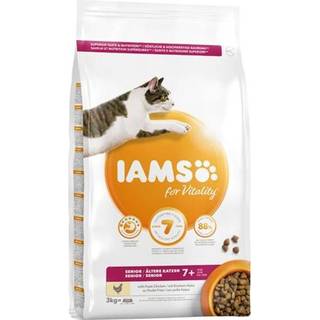 Iams Tørfoder, senior katte, m. fersk kylling