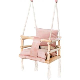 3-i-1 Gynge Til Børn - Der Vokser med Dit Barn - Pink og Grå - WeDoBetter.dk