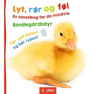 Bolden Papbog - Lyt, rør og føl med bondegårdsdyr