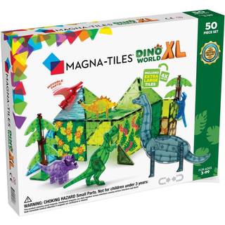 MAGNA-TILES Dinosaurverden XL Byggesæt 50 Dele