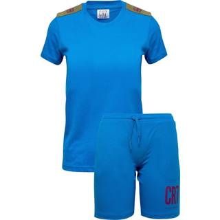 CR7 bomuld pyjamas til børn i grå.