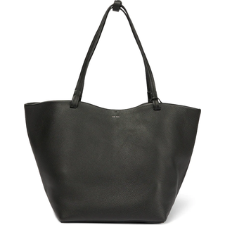 The Row Park Medium leather shopper - black - One Size