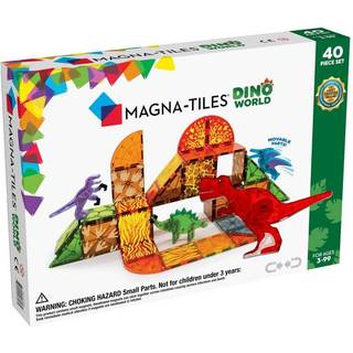 MAGNA-TILES Dino magnetisk byggesæt 40 dele (På lager i butik)