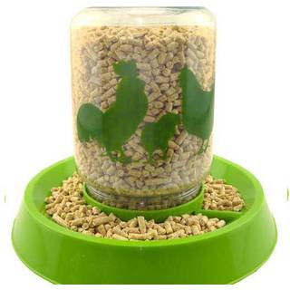 Lixit reversible vand og foderstoffer til kyllinger og vilde fugle (64 ounce (pakke med 1))