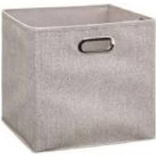 Stofkasse - Beige - 31cm x 31cm x 31,5cm - Sif