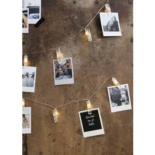 Photoclips with LED light 3m 20 clips