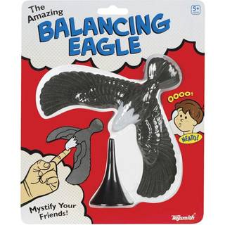 Toysmith Magic Party Trick Balancing Eagle Bird Toy (7-tommer) til drenge og piger i alderen 5+
