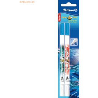 Pelikan Sæt med 2 blækviskelædere Super Pirat