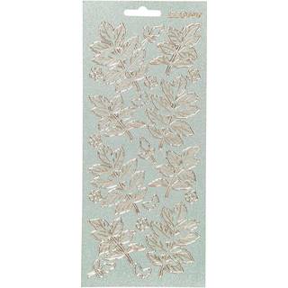 Guld Folie Stickers - Blade 10x23 cm, 1 ark