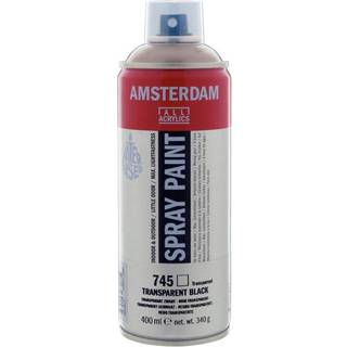 Amsterdam Akrylspray 745. Transp. Black