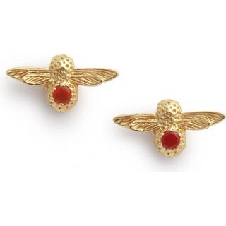 Olivia Burton Celebration Bee July Earrings - Gold