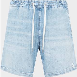 Ralph Lauren Jersey Denim Shorts Blue
