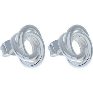 Olivia Burton Forget Me Knot Silver Stud Earrings - Silver - One Size