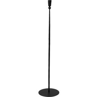 House Doctor Trivo Candlestick 80 Cm Black - Fyrfadsstager Jern Sort - 206200358