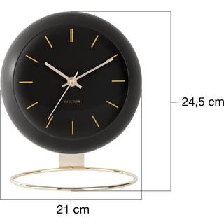 Karlsson Globe bordur Ø21cm sort