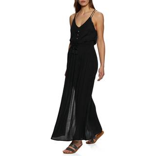 Rip Curl Women's Classic Surf Maxi Dress Kjole Damer størrelse XL farve blå
