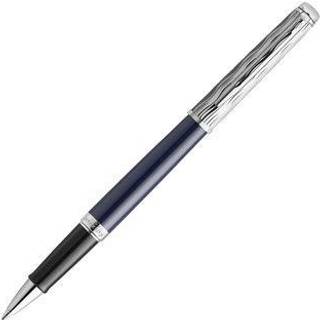 Waterman Hèmisphère Metal & Blue CT Rollerball | F