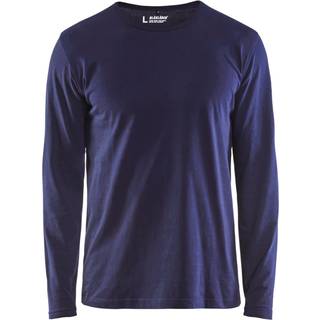 Blåkläder 3500 T-shirt lang ærme / T-shirt lang ærme - L - Marineblå