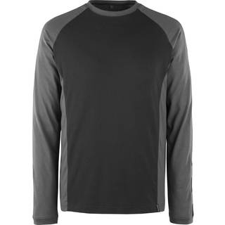 MASCOT® T-shirt, langærmet Sort/Mørk Antracit 50568-959-0918 3XL