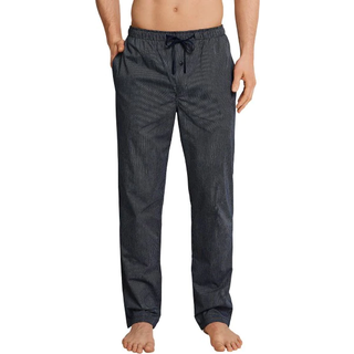 Schiesser Mix and Relax Woven Lounge Pants 3XL - Blue Pattern - 3XL * Kampagne *
