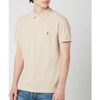 Polo Ralph Lauren Herren Polo-Shirt beige Slim Fit