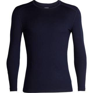 Icebreaker 260 Tech L/S Crewe Merino undertøj Herrer størrelse XXL farve blå
