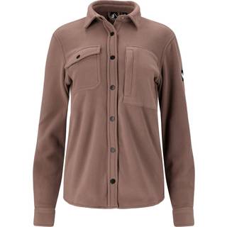 WHISTLER Noelle W Polar Fleece Shirt 40 RUSSET BROWN