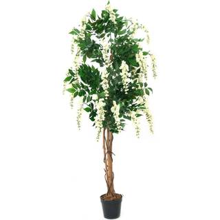 Europalms Wisteria, artificial plant, white, 150cm TILBUD NU hvid