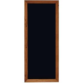 Sort kridttavle med 38 mm træramme, 40 x 90 cm