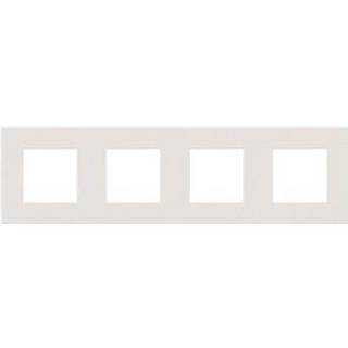 Niko Ramme 4-modul pure white steel