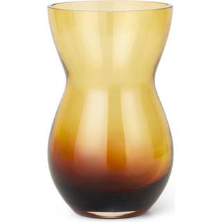 Holmegaard Calabas Duo vase amber/brun 21 cm