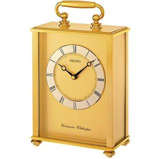 Seiko QHJ201G Brass Chiming Carriage Clock - C1773