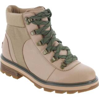 Sorel Women's Lennox Hiker Stkd Wp Black, Black,WarpRed, US 5 / EU 36