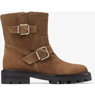 Jimmy Choo Youth II suede ankle boots - beige - EU 41