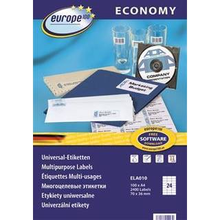Europe E100 Etiket | 70x36 mm | 2400 stk.