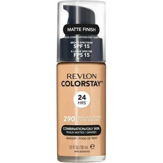 Revlon Cosmetics ColorStay™ Langtidsholdbar matterende foundation til fedtet og kombineret hud Skygge 290 Natural Ochre 30 ml - 30 ml