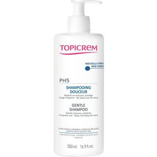 Topicrem PH5 Gentle Shampoo Mild shampoo til hverdagsbrug til sensitiv hovedbund 500 ml - 500 ml