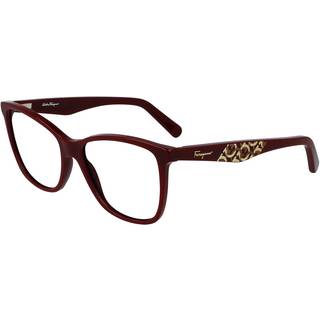 Ferragamo Kvinde SF2903 601 Optiske stel Acetat Bordeaux Firkantet