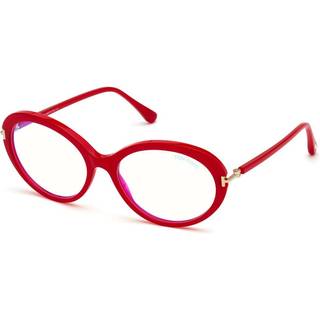 Tom Ford FT5675-B Blue-Light Block 066 54 Briller Kvinder Rød - Bright Red - 54mm