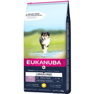 Eukanuba Puppy & Junior Large Grainfree Chicken 12KG