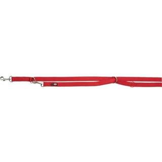 Trixie Premium adjustable lead double-layered XS: 2.00 m/10 mm red
