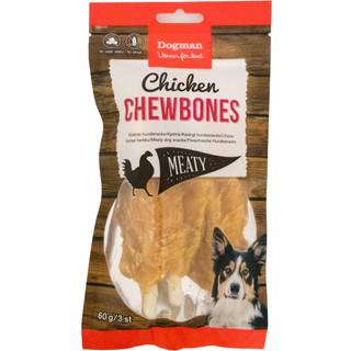 Chicken Chewbones - 3 stk.