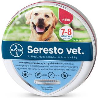 Seresto vet til hunde over 8 kg