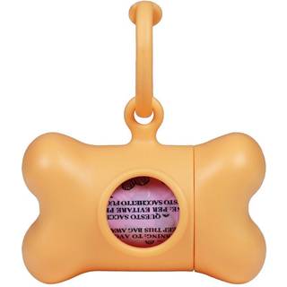 Kæledyr posebeholder United Pets Bon Ton Nano Classic Hund Orange Genbrugt plastik (6 x 3 x 4 cm)
